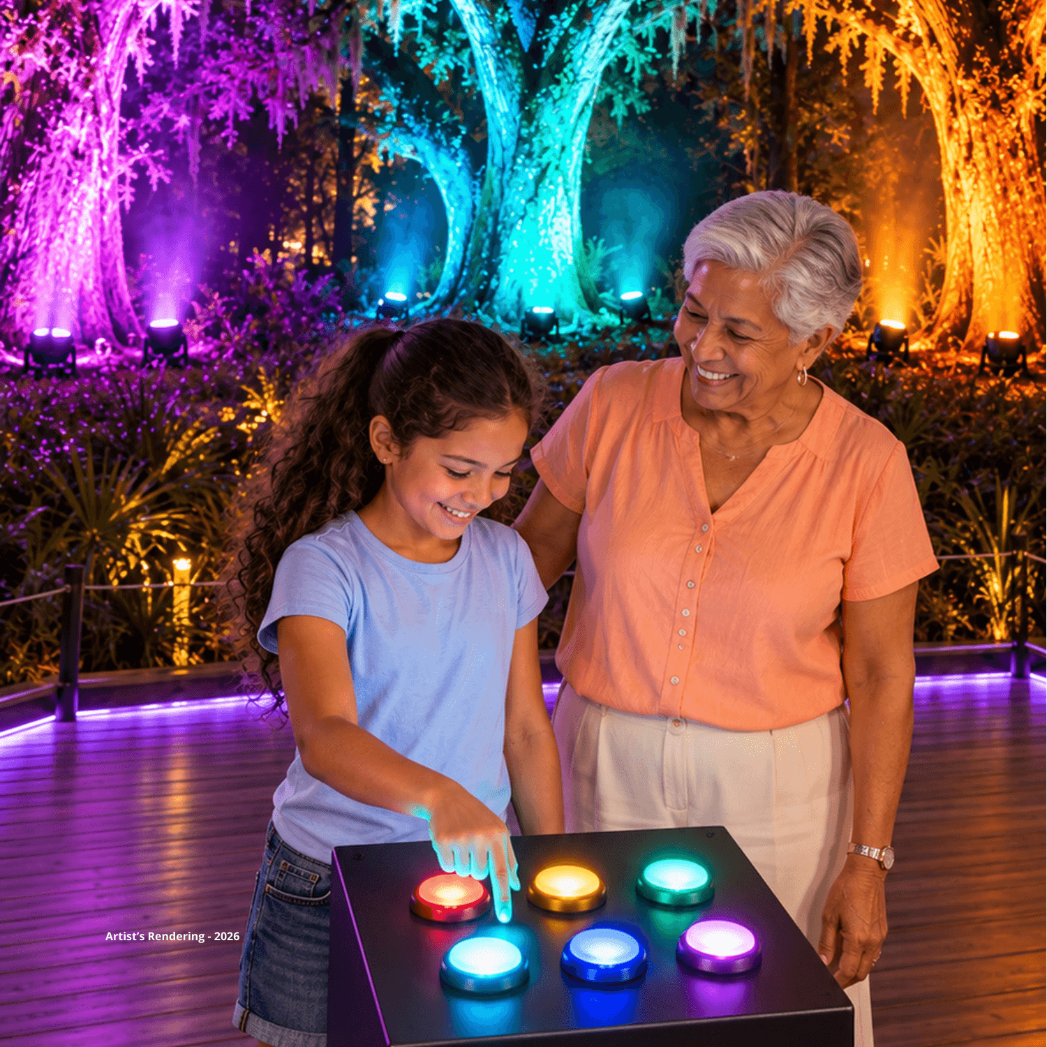 LED Wash Light Play Square – Light scene – v1